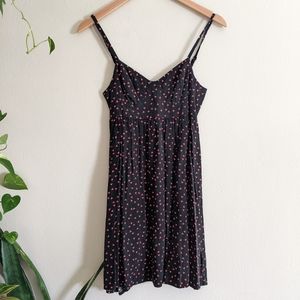 Black Poppy | Graphic Mini SunDress